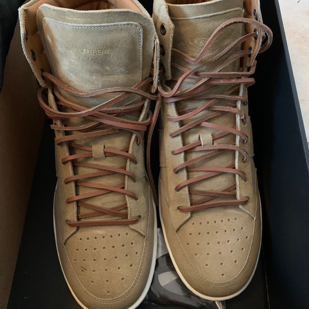 High Top Suede Soho Sneakers